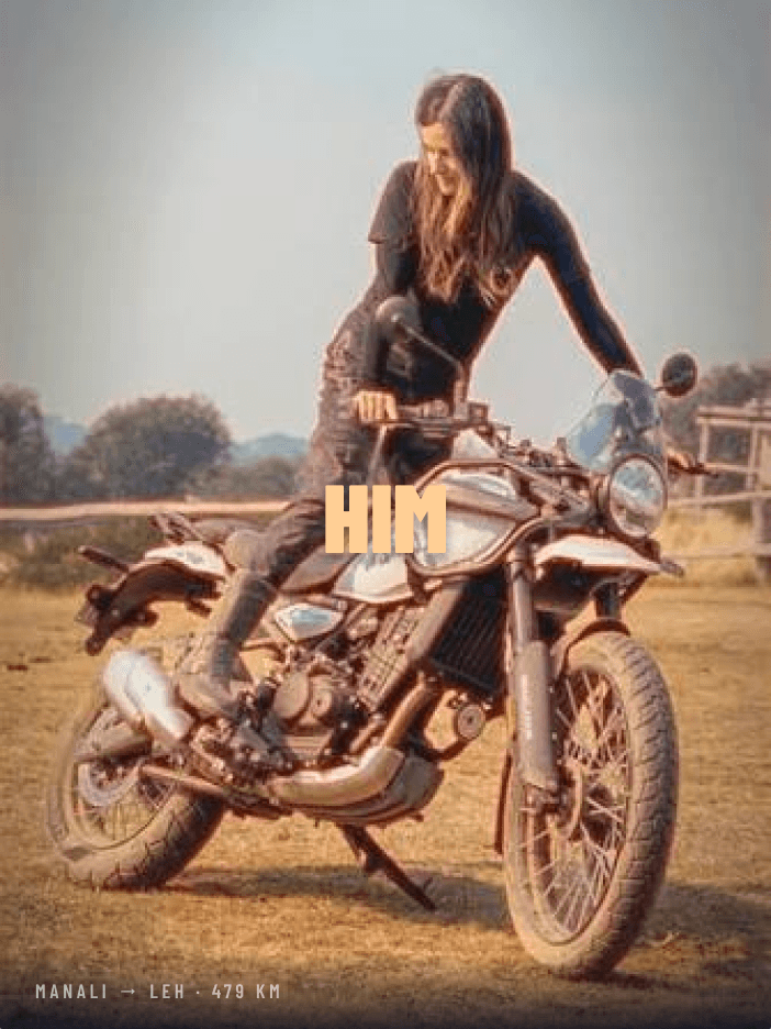 Priya Kapoor — Himalayan 450 · Slate
